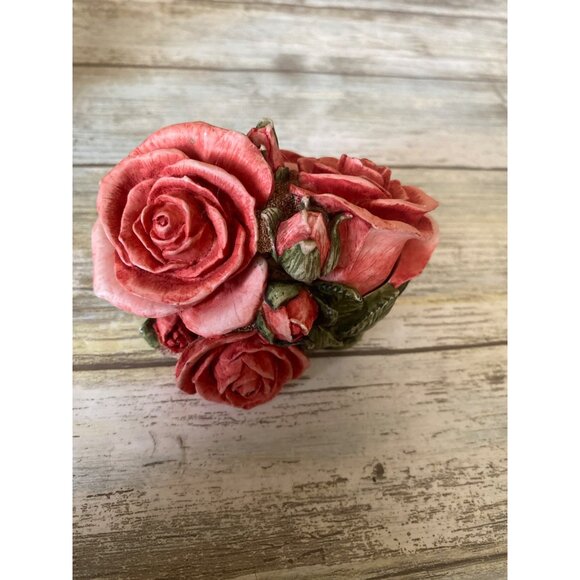 Harmony Kingdom Lord Byron's Harmony Garden Double Rose Trinket Boxes Set of 3 - Picture 6 of 16